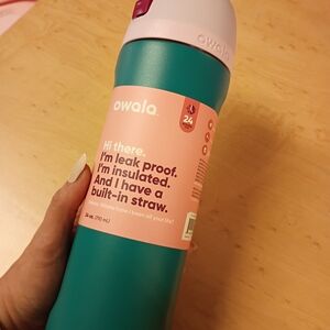 Owala Teal Insulated Water Bottle